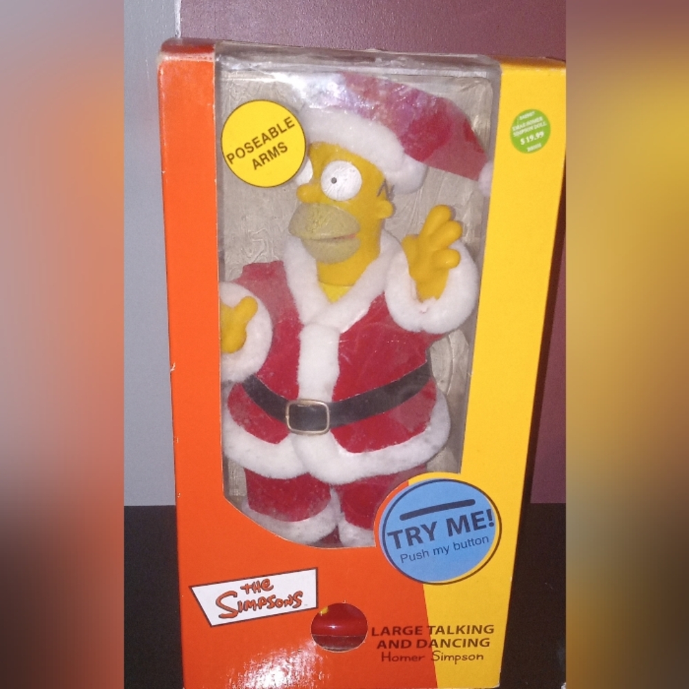 The Simpsons Large Homer Xmas